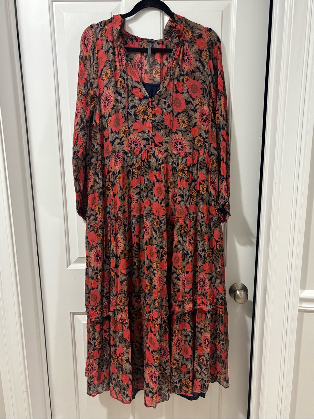 Anthropologie fall dress